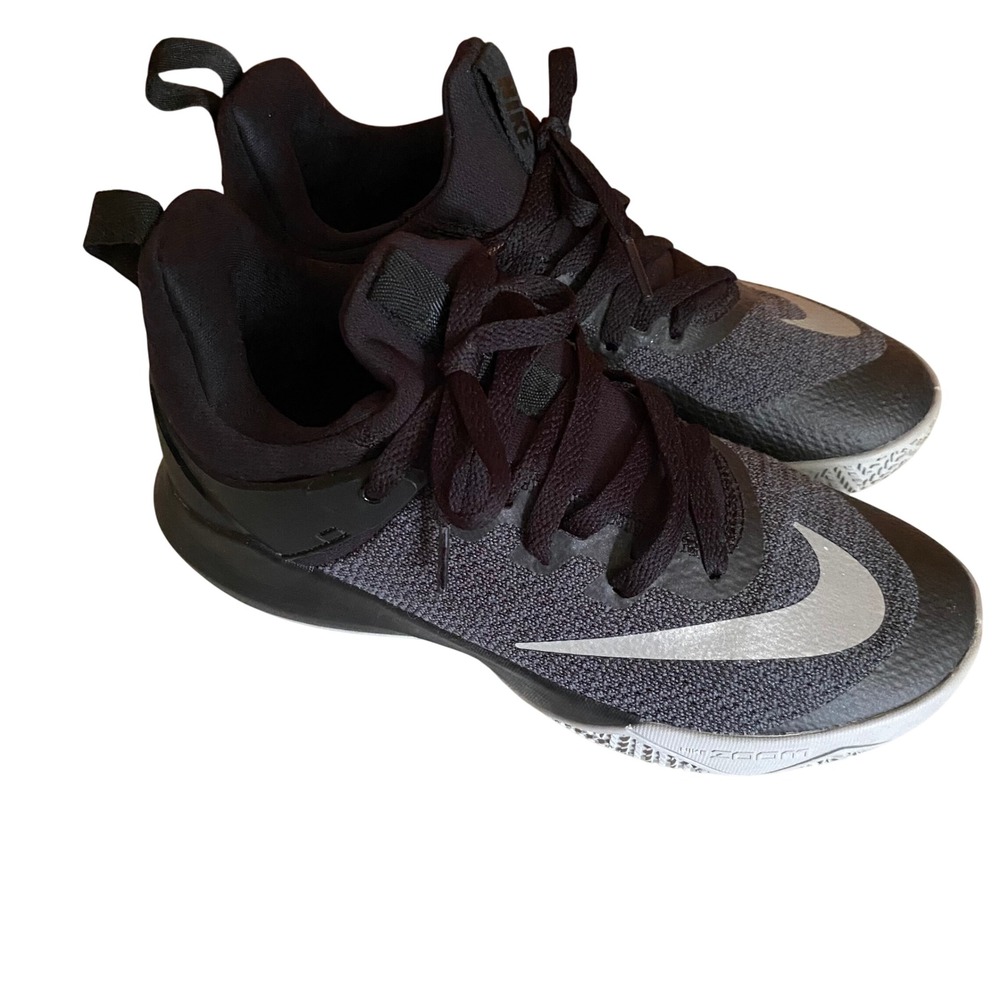 Nike Zoom Shift Women's Black Gray Basketball Shoes 917731-001 7.5 Sneakers